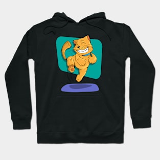 Graphic Cat Hoodie